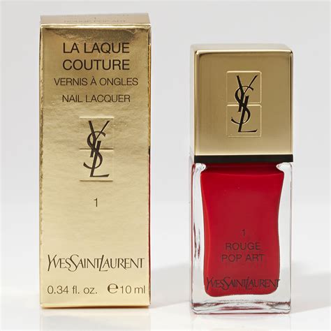 ysl la laque couture in 1 rouge pop art|ysl la laque couture.